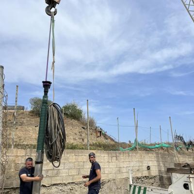 Bomba sumergida caprari de 70 cv y caudal 60 metros/hora